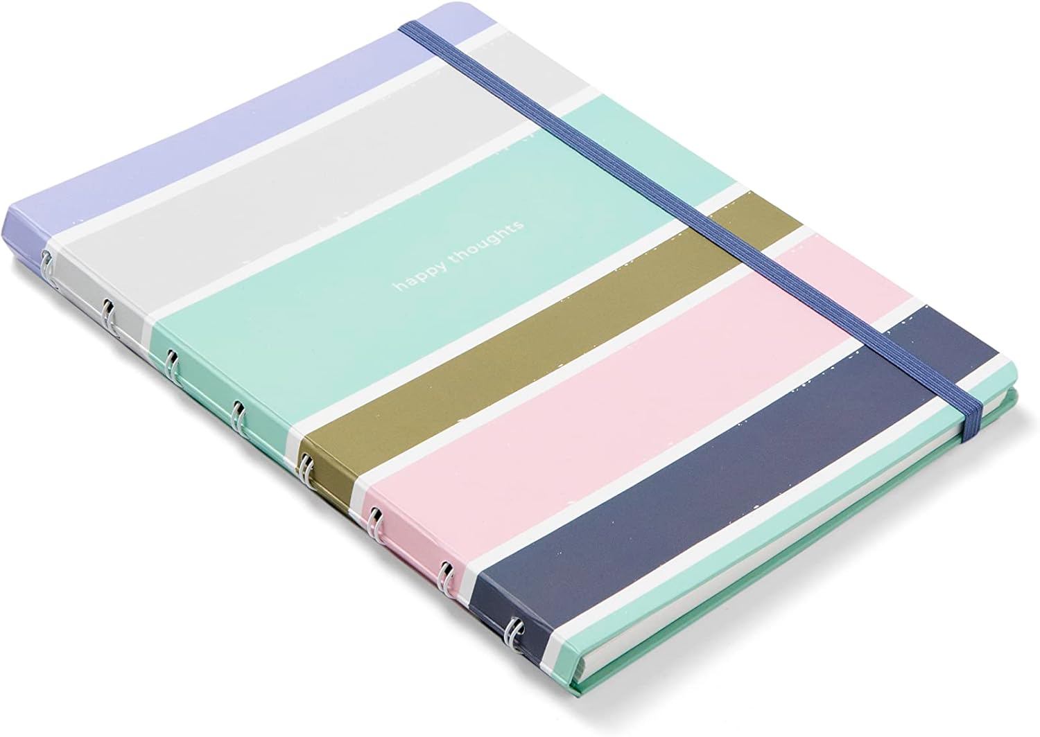Filofax Good Vibes A5 Refillable Notebook - Stripes