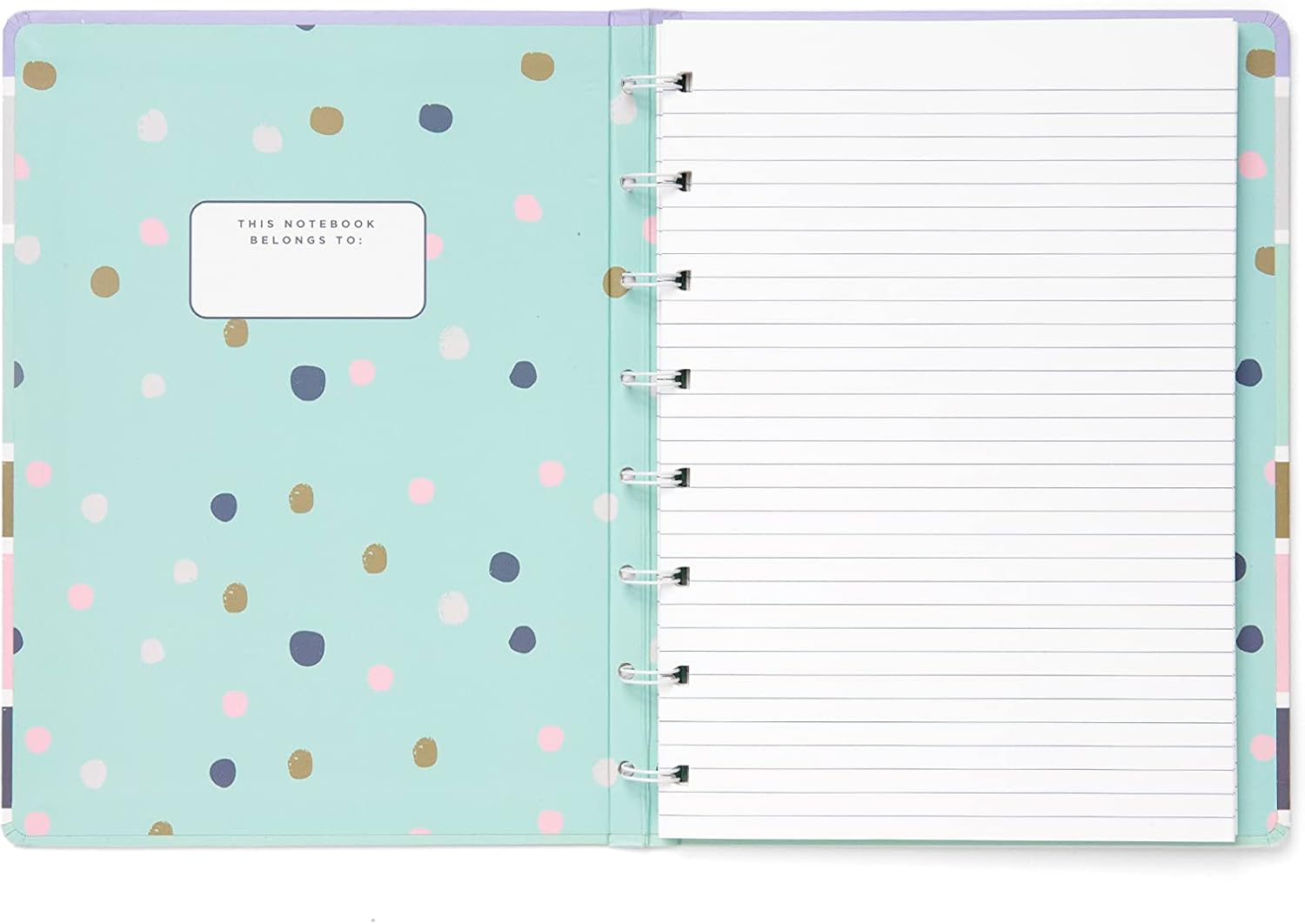 Filofax Good Vibes A5 Refillable Notebook - Stripes