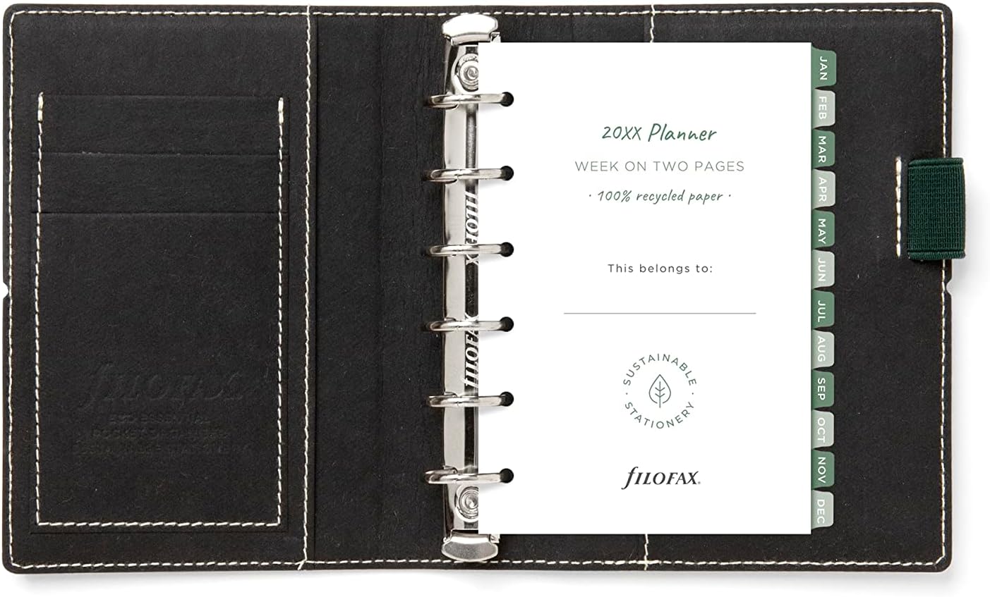 Filofax Eco Essential Pocket organiser - Ash Grey
