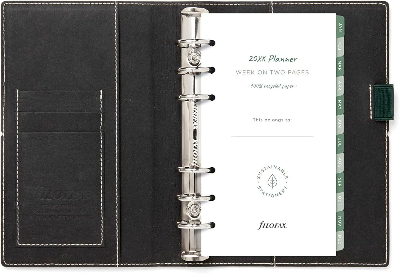 Filofax Eco Essential Personal organiser - Ash Grey