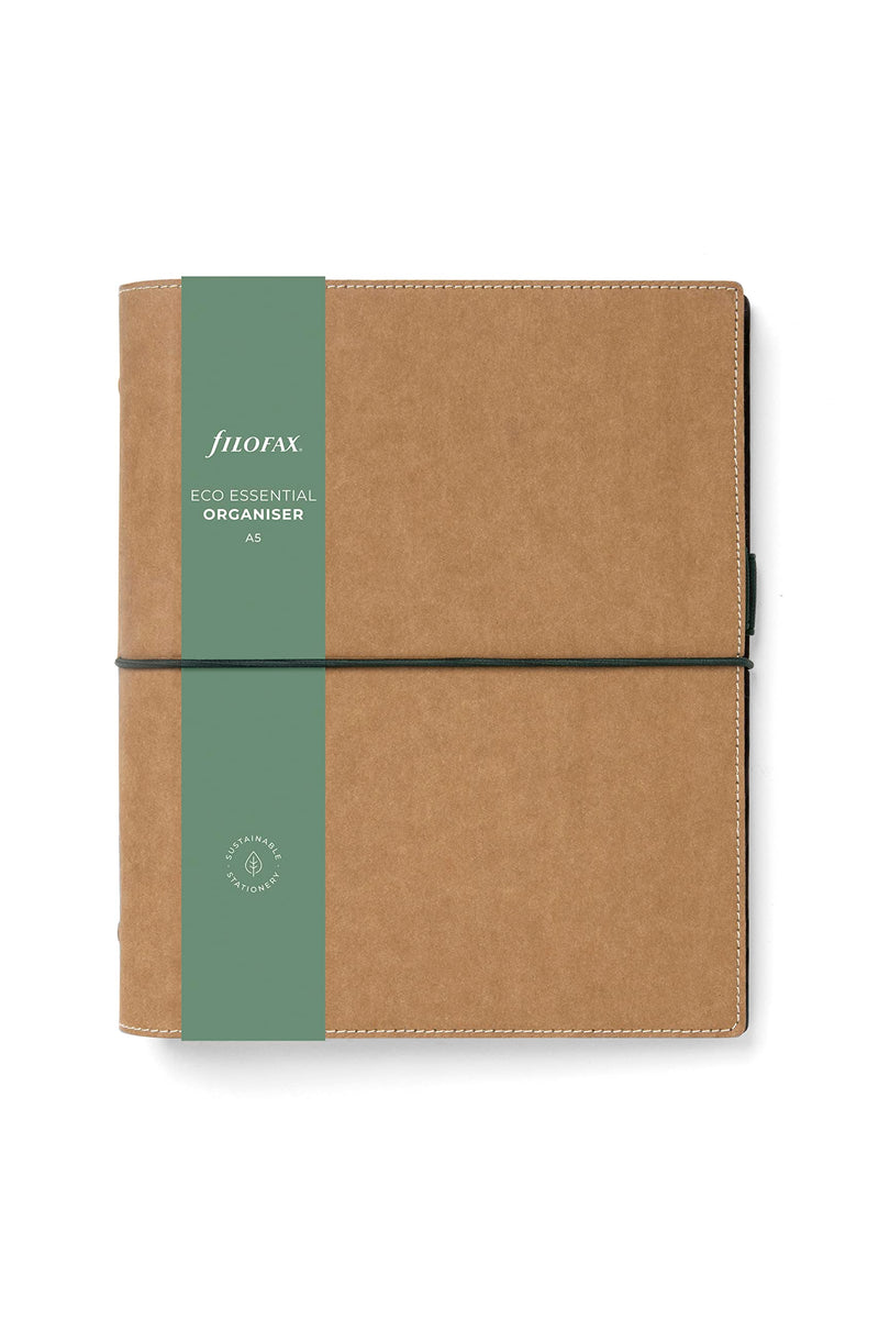 Filofax Eco Essential A5 organiser - Golden Oak