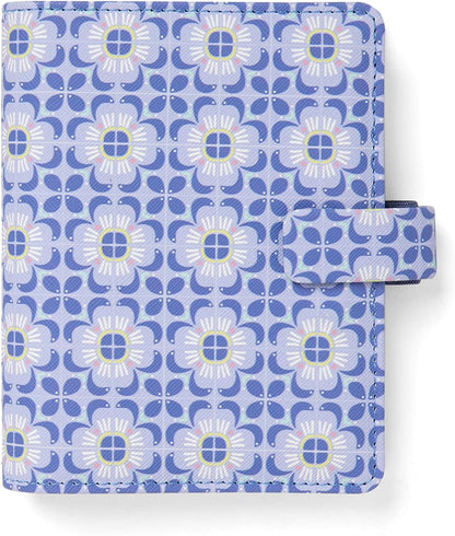Filofax Pocket Mediterranean Organiser - Blue Up to 2024 Pocket Blue
