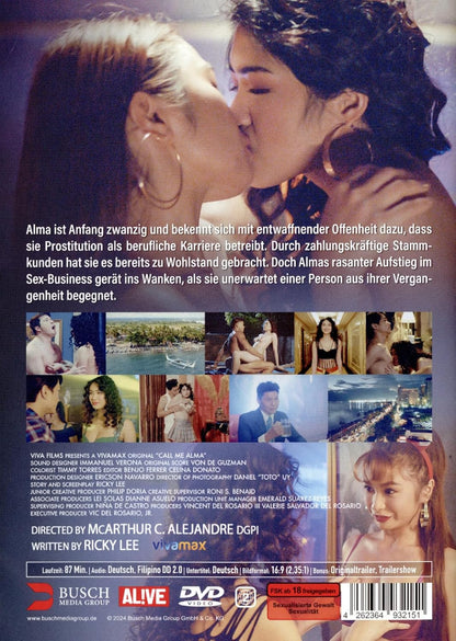 Call Me Alma (Cover B)