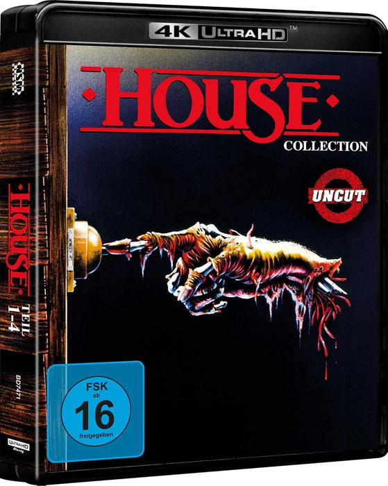 House Collection - Teil 1-4 (Uncut) (4K UHD) (Blu-ray