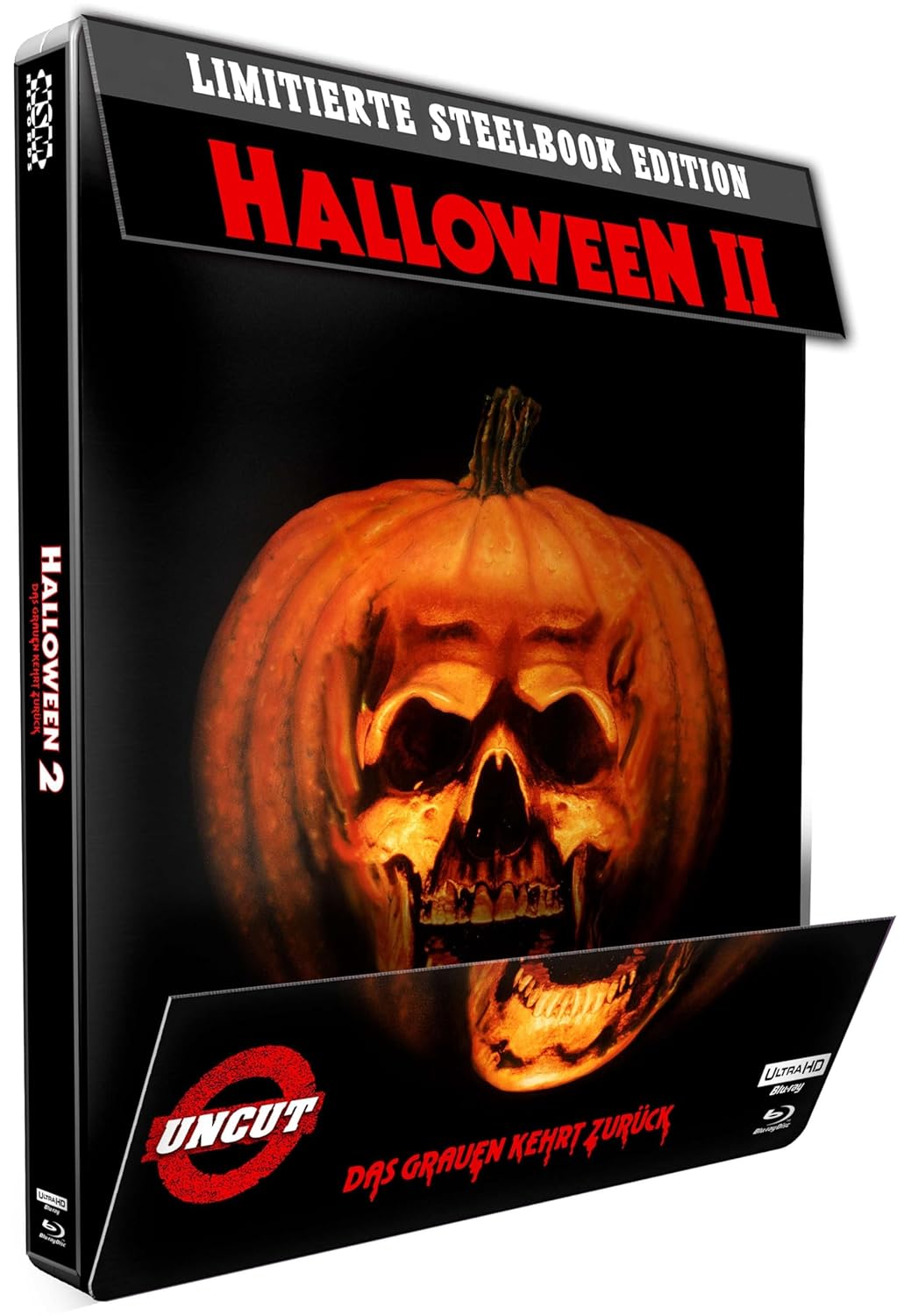 Halloween 2 (uncut) (4K UHD+Blu-ray) (Steelbook