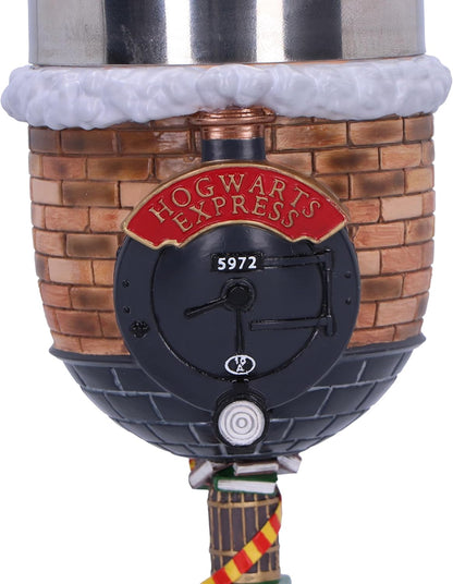 Nemesis Now Harry Potter Platform 9 3/4 Goblet 18.7cm, Resin, Official Harry Potter Merchandise, Platform 9 3/4 Goblet, Hogwarts Express Drinkware, Cast in The Finest Resin, Expertly Hand-Painted