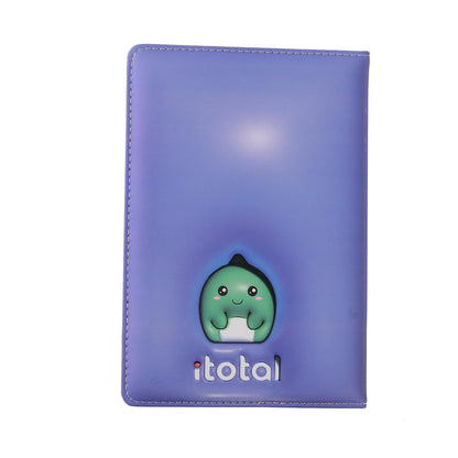 I-TOTAL® - A5 witte pagina's met 3D-omslag, 196 pagina's (DINO)