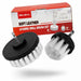 Maxshine Soft Leather & Fabric Drill Brush Set