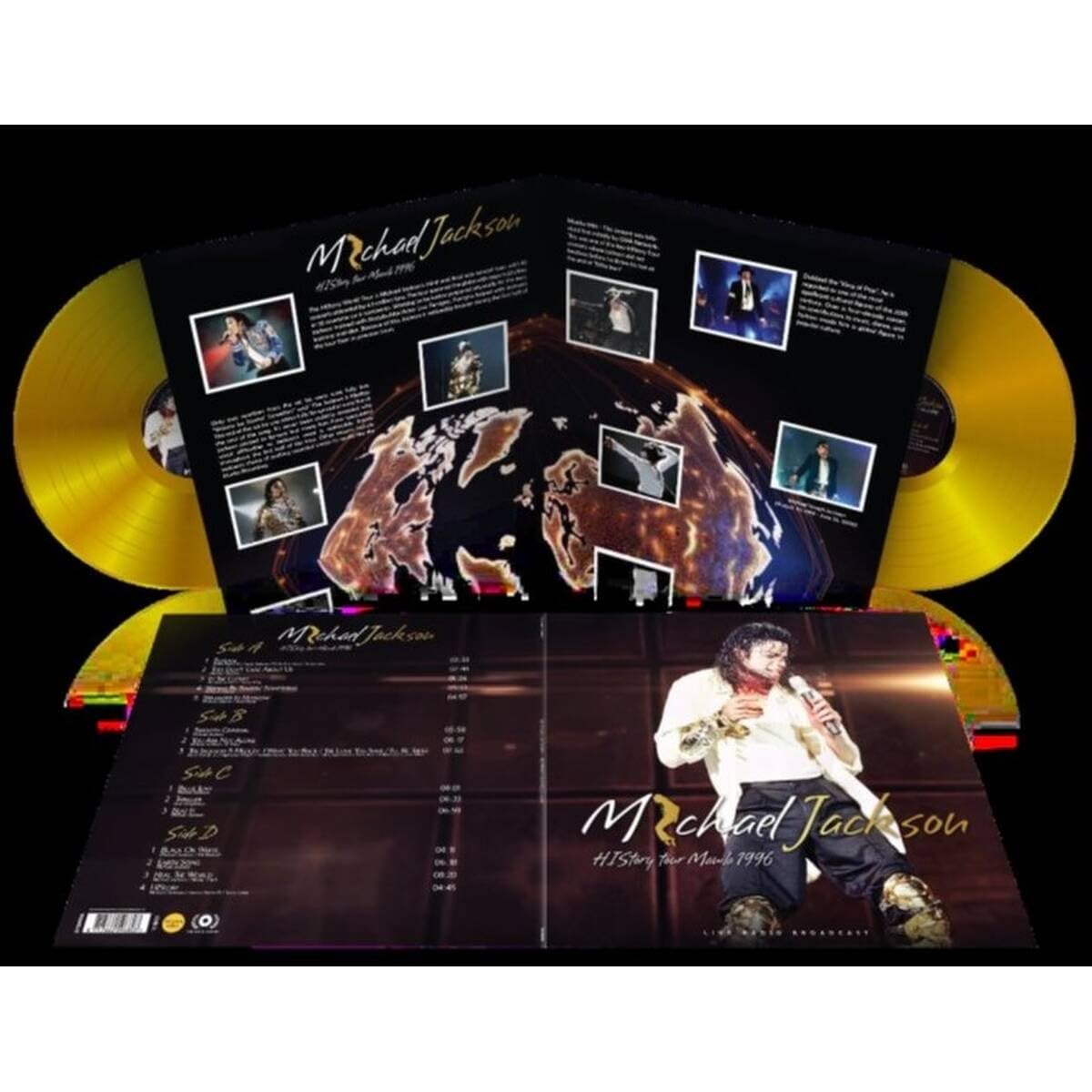 HIStory Manila 1996-180 grams gold sleeve