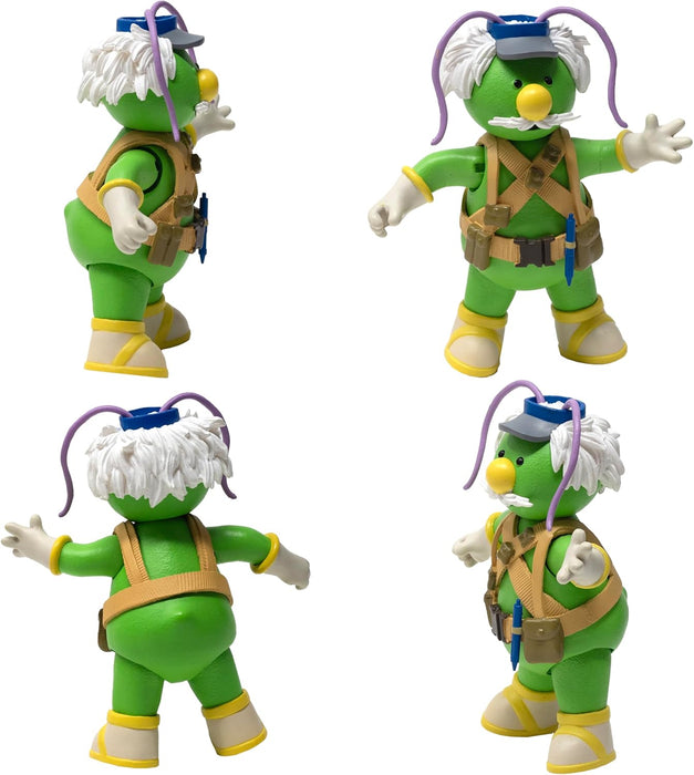 Boss Fight Studio Doozer 2-Pack with Cotterpin and Architect, Fraggle Rock Collectible Action Figures – Articulated Figurines with Accessories Including Building Plans and Sticky Goop Dispenser – 1:12