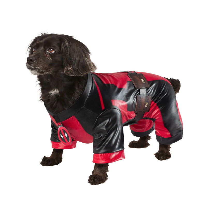 Rubie's Official Deadpool Dogpool Pet Costume, Dog/Pet Fancy Dress, Size L