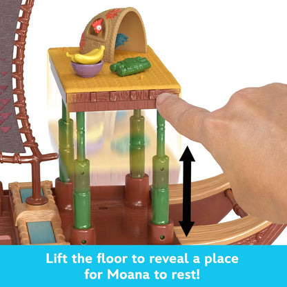 Moana 2 Moana`S Adventure Canoe Playset