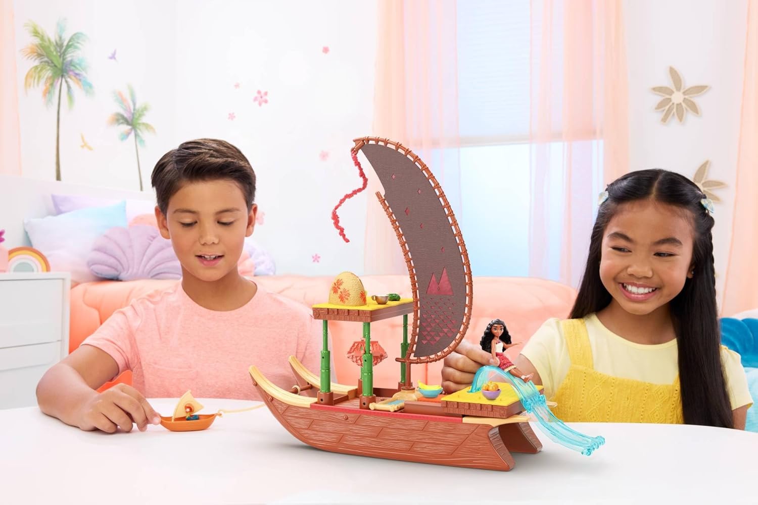 Moana 2 Moana`S Adventure Canoe Playset