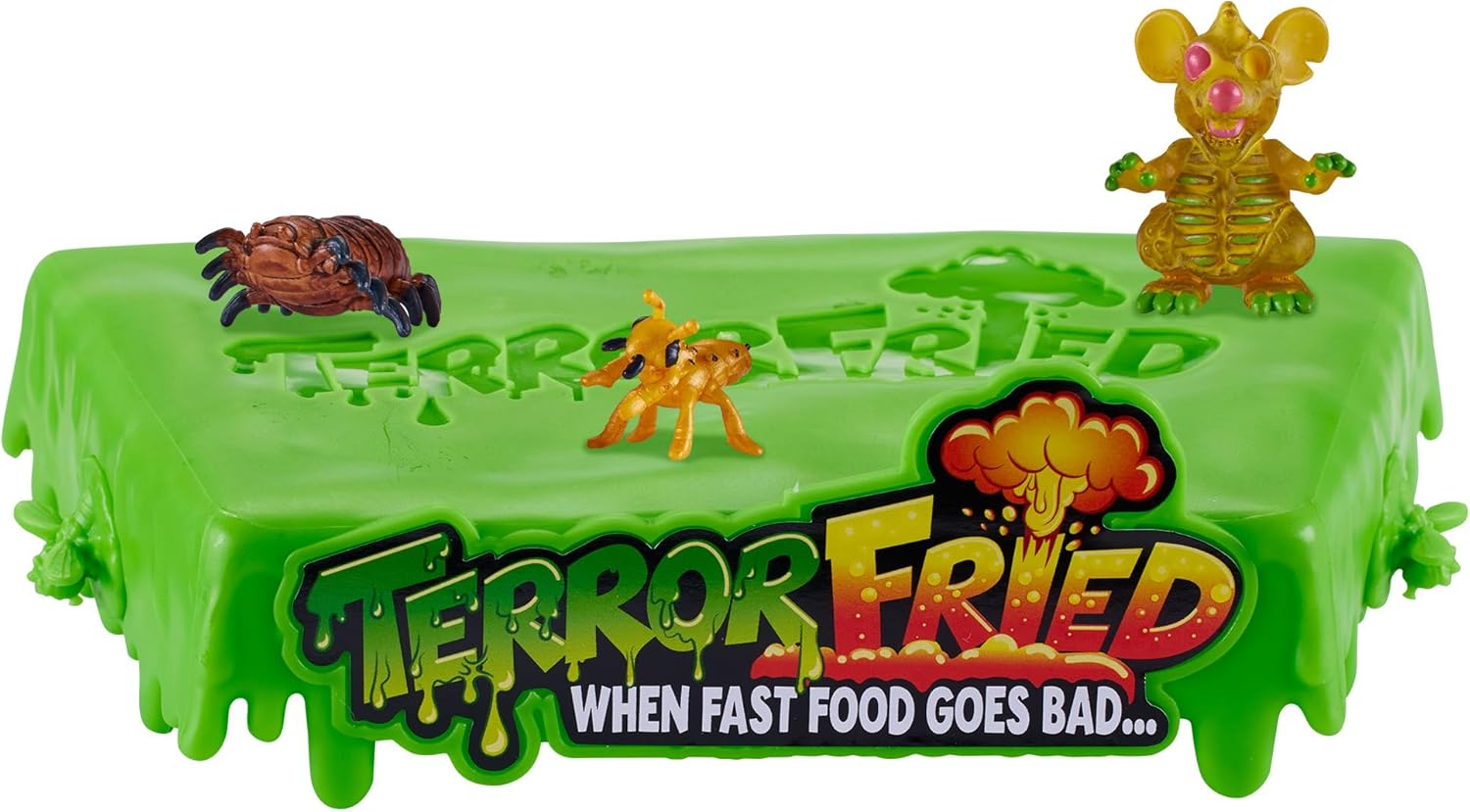 Terror Fried 08092 Ooze Burger, When Fast Food Goes Bad, Gross collectables with Slime, Boys Aged 4-10, Multiple Compound Play, Multicolour