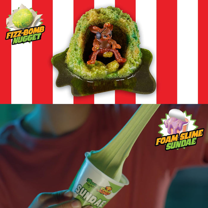 Terror Fried 08094 Slimy Box, When Fast Food Goes Bad, Gross collectables with Slime, Boys Aged 4-10, Multiple Compound Play, Multicolour