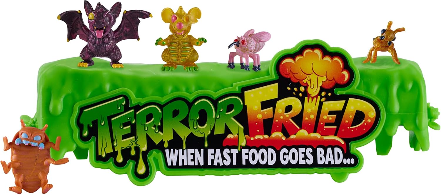 Terror Fried 08094 Slimy Box, When Fast Food Goes Bad, Gross collectables with Slime, Boys Aged 4-10, Multiple Compound Play, Multicolour