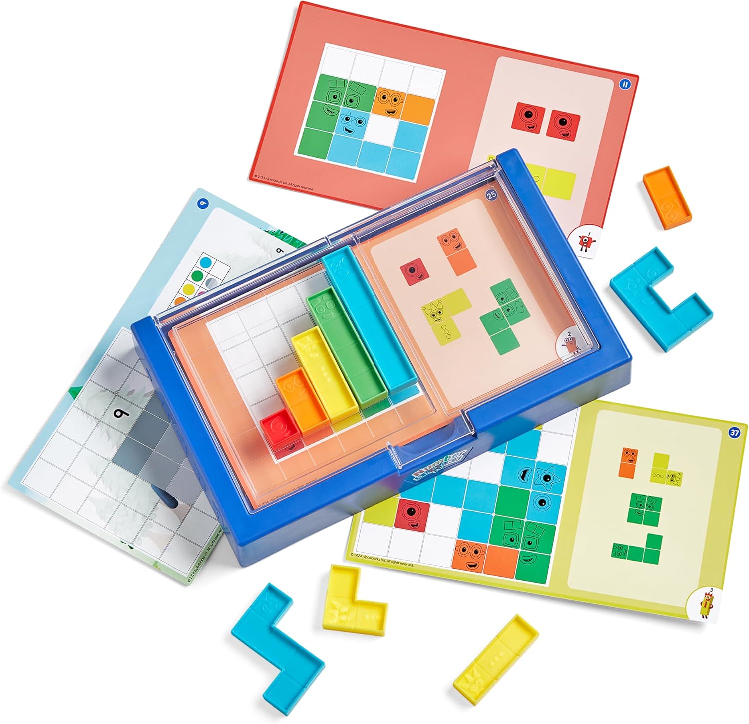 Learning Resources Numberblocks Puzzle Solver, Toys for 3 Year Old Boys and Girls, 50 Puzzles with 4 Levels of Play, Travel Games