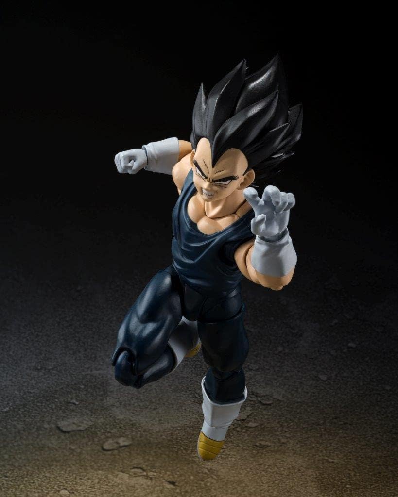 TAMASHII NATIONS - Dragon Ball Super: Super Hero - Vegeta Super Hero (Reissue), Bandai Spirits S.H.Figuarts Action Figure