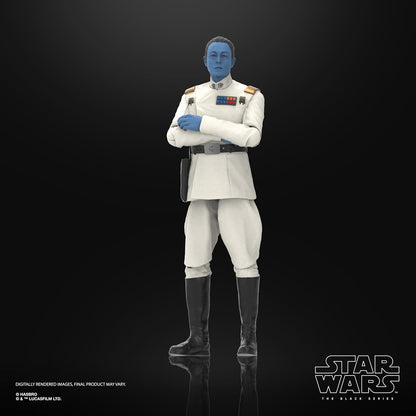 Star Wars The Black Series Grand Admiral Thrawn, Ahsoka Collectible 6-Inch Action Figure