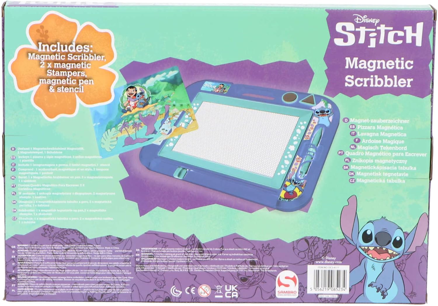 Sambro - Stitch Magnetisch Tekenbord