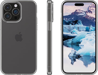 dbramante1928 Greenland Shock-Absorbing Case for Apple iPhone 15 Pro transparent