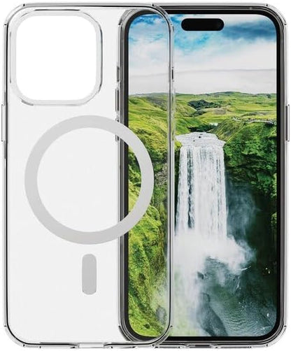 dbramante1928 Iceland Ultra D3O MagSafe Case for iPhone 15 Pro Max, Transparent