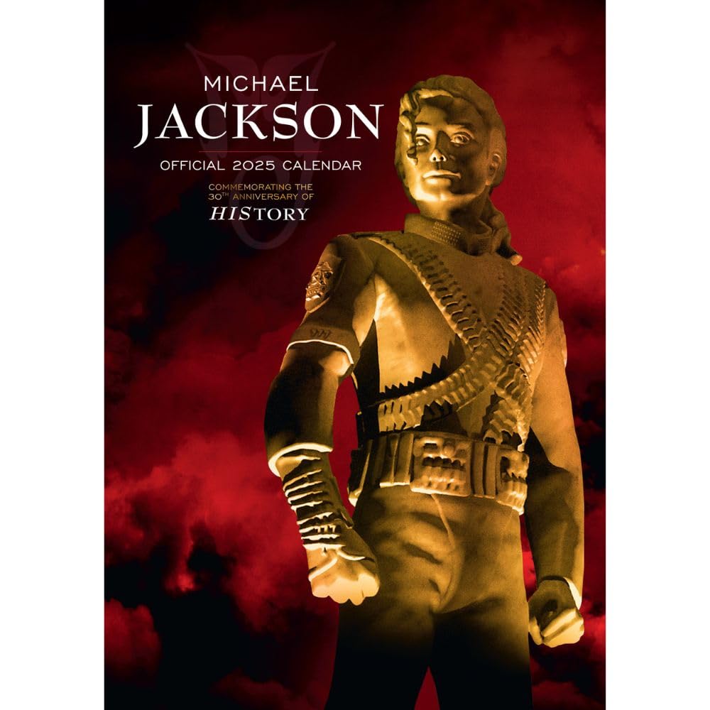 Official Michael Jackson A3 Calendar 2025