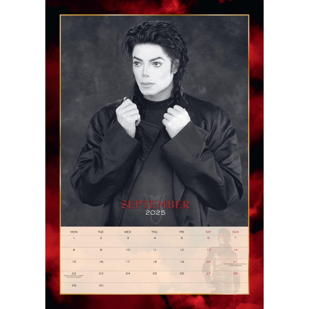 Official Michael Jackson A3 Calendar 2025