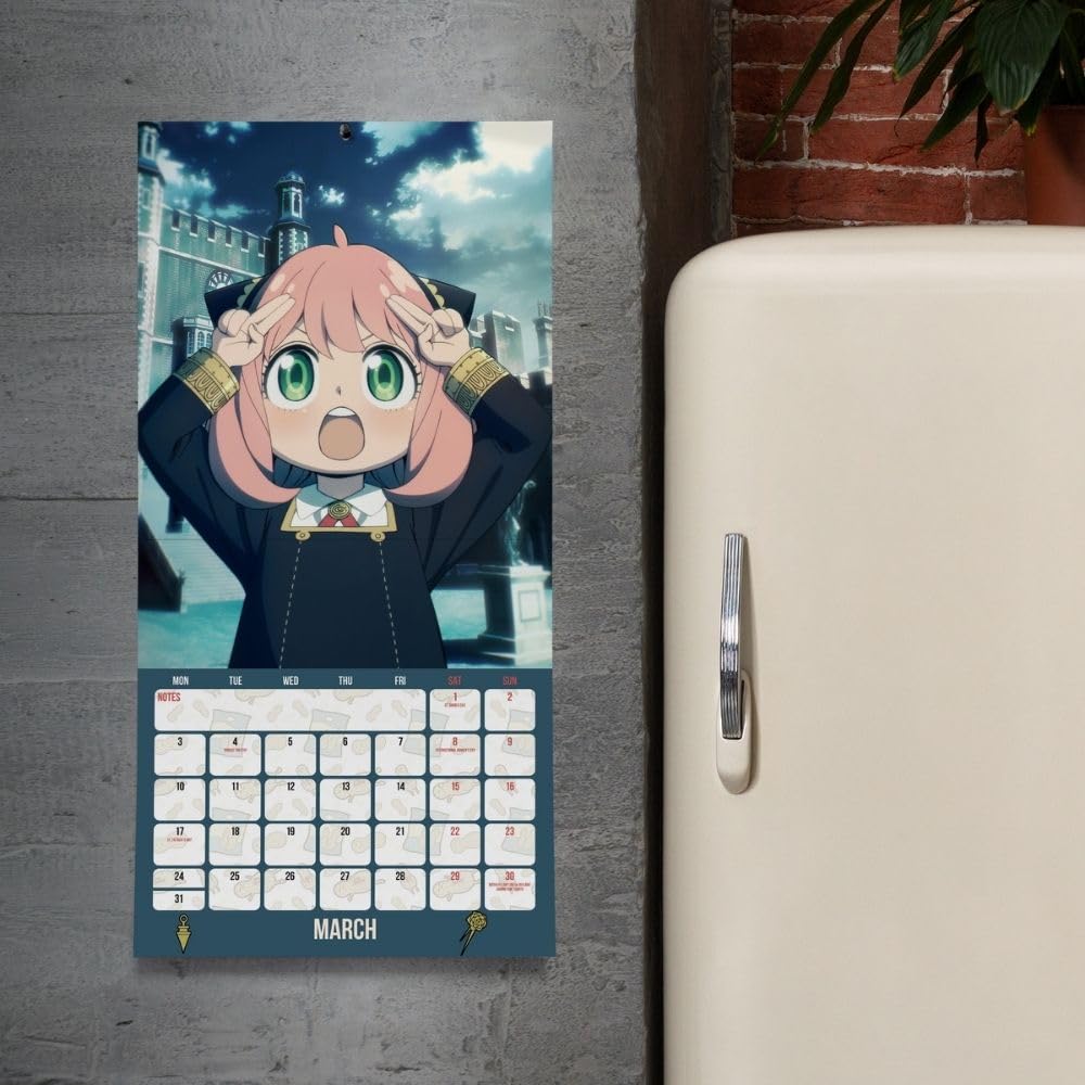 Official Spy X Family Square Calendar 2025