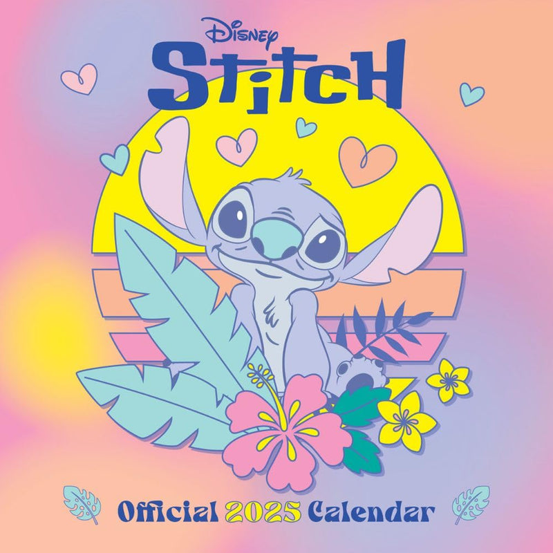 Official Lilo And Stitch Square Calendar 2025 - Multi Language