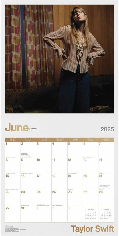 Kalender 2025 - Taylor Swift