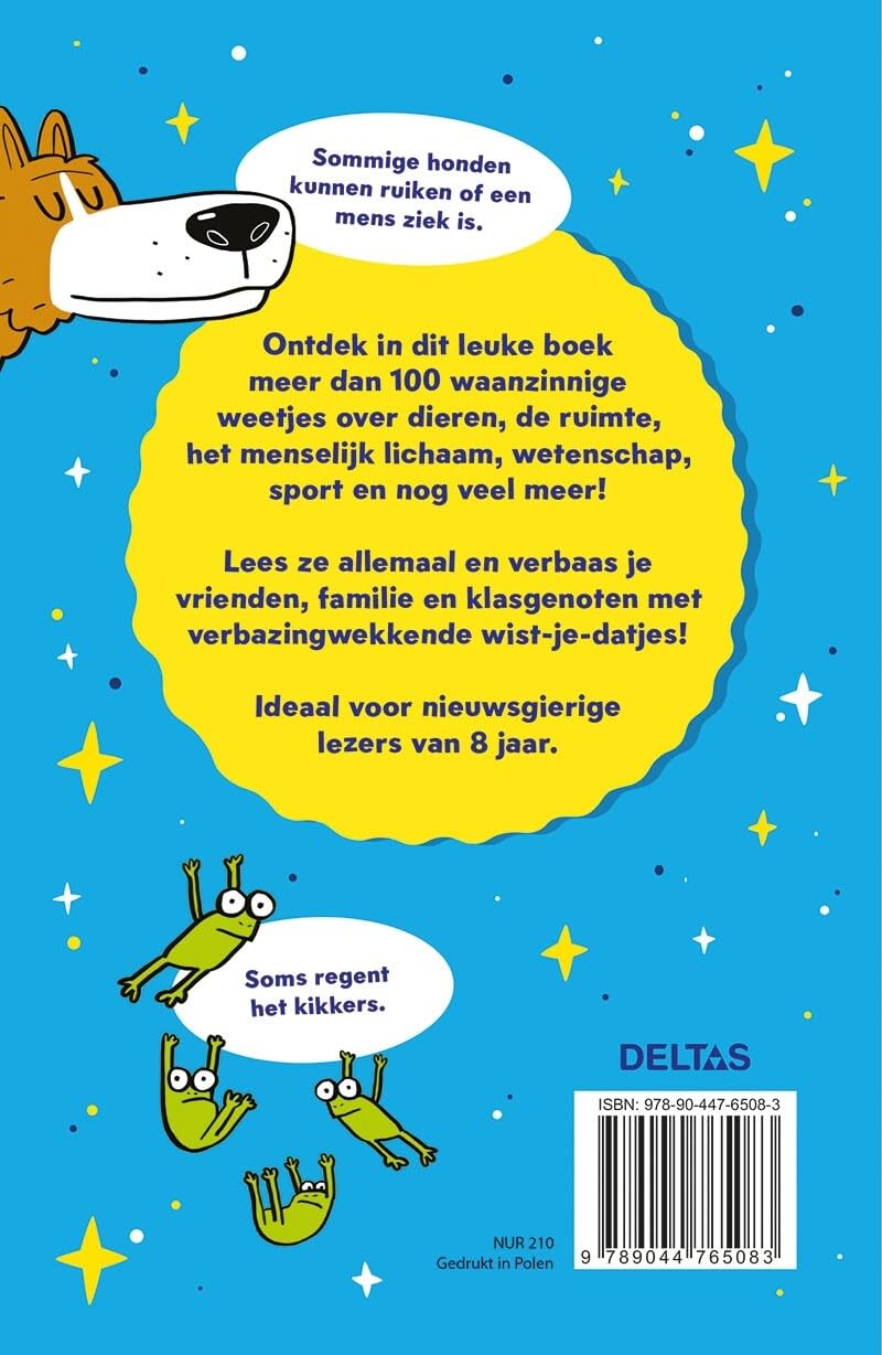 Deltas - Waanzinnige Weetjes voor Kinderen van 8 Jaar Kinderboek