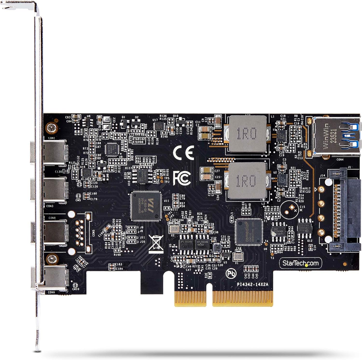 Tarjeta Pcie De 5 Puertos USB
