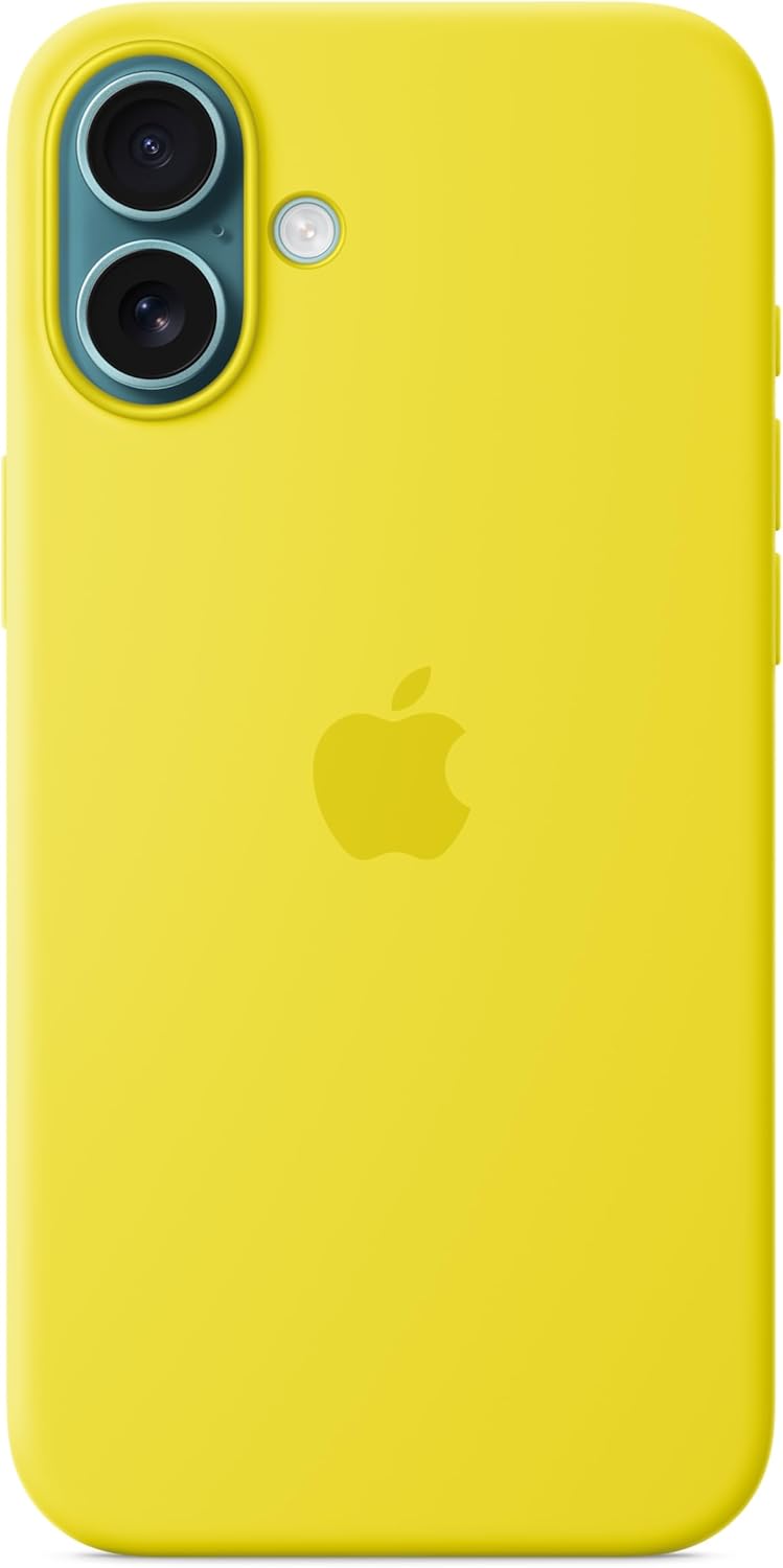 Apple - Back Cover For Mobile Phone - Magsafe Compatibility - Silicone - Star Fruit - For Iphone 16 Plus