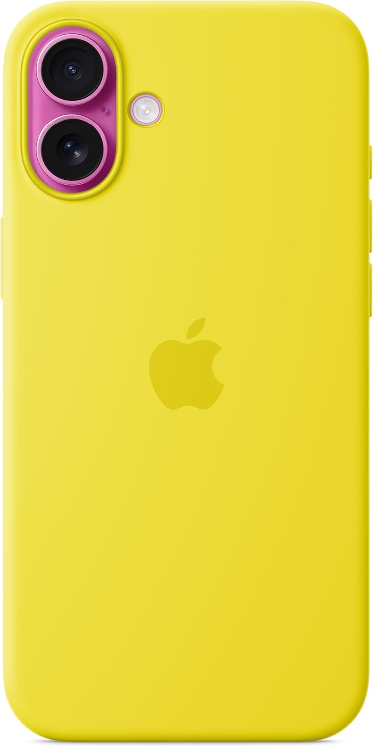 Apple - Back Cover For Mobile Phone - Magsafe Compatibility - Silicone - Star Fruit - For Iphone 16 Plus