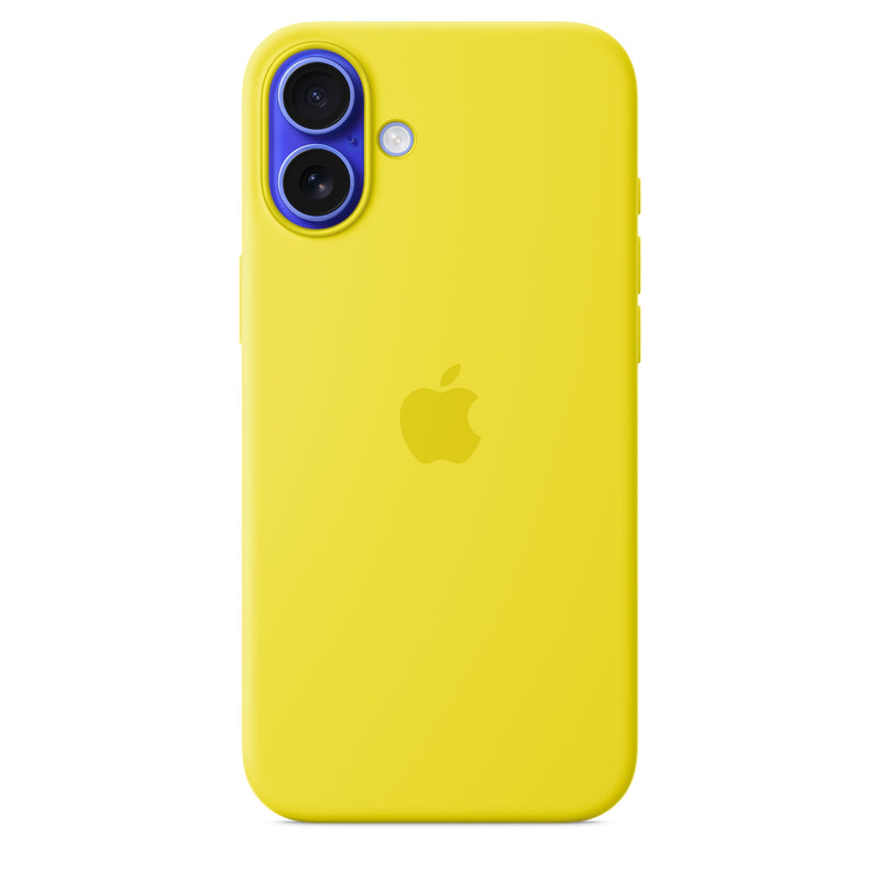 Apple - Back Cover For Mobile Phone - Magsafe Compatibility - Silicone - Star Fruit - For Iphone 16 Plus