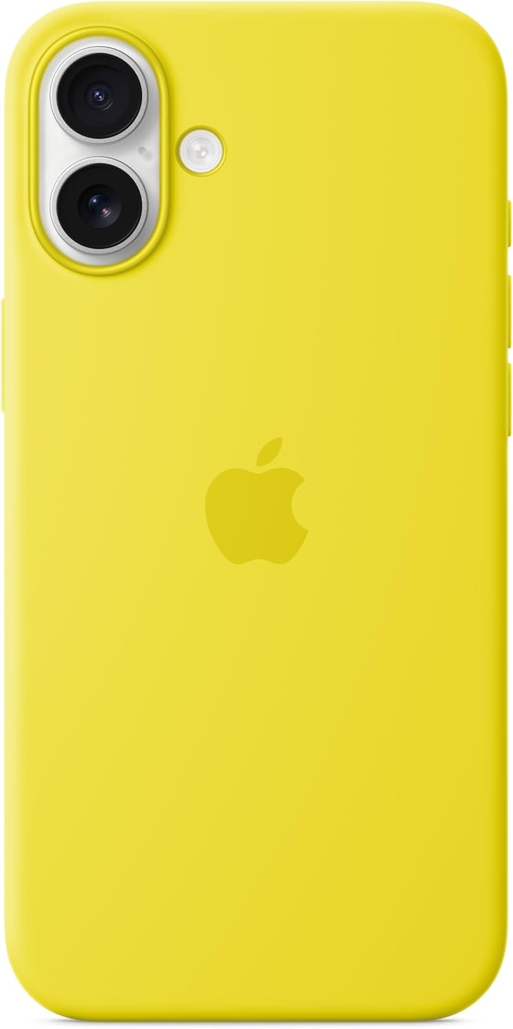 Apple - Back Cover For Mobile Phone - Magsafe Compatibility - Silicone - Star Fruit - For Iphone 16 Plus