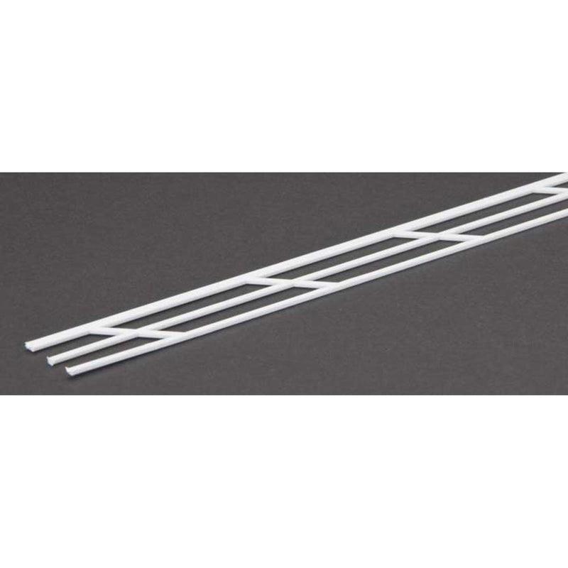 Plastruct 1/48 Styrene Stair Rail 1pc # SRS-8