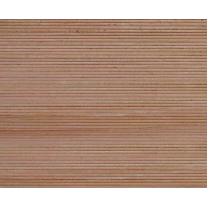 Plastruct - Sheet Wood Planking Styrene Beige 1.0X300X175Mm 2X Ps-33