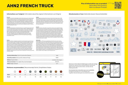 Heller 35324 STARTER KIT AHN2 French Truck 1/35
