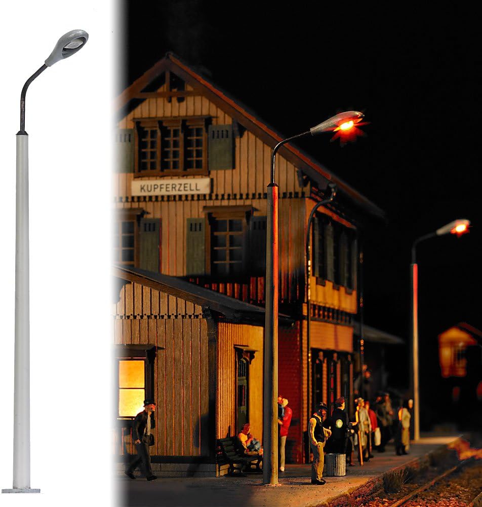 Busch - Betonmast-lampe (Lbl) H0 (Bu4137