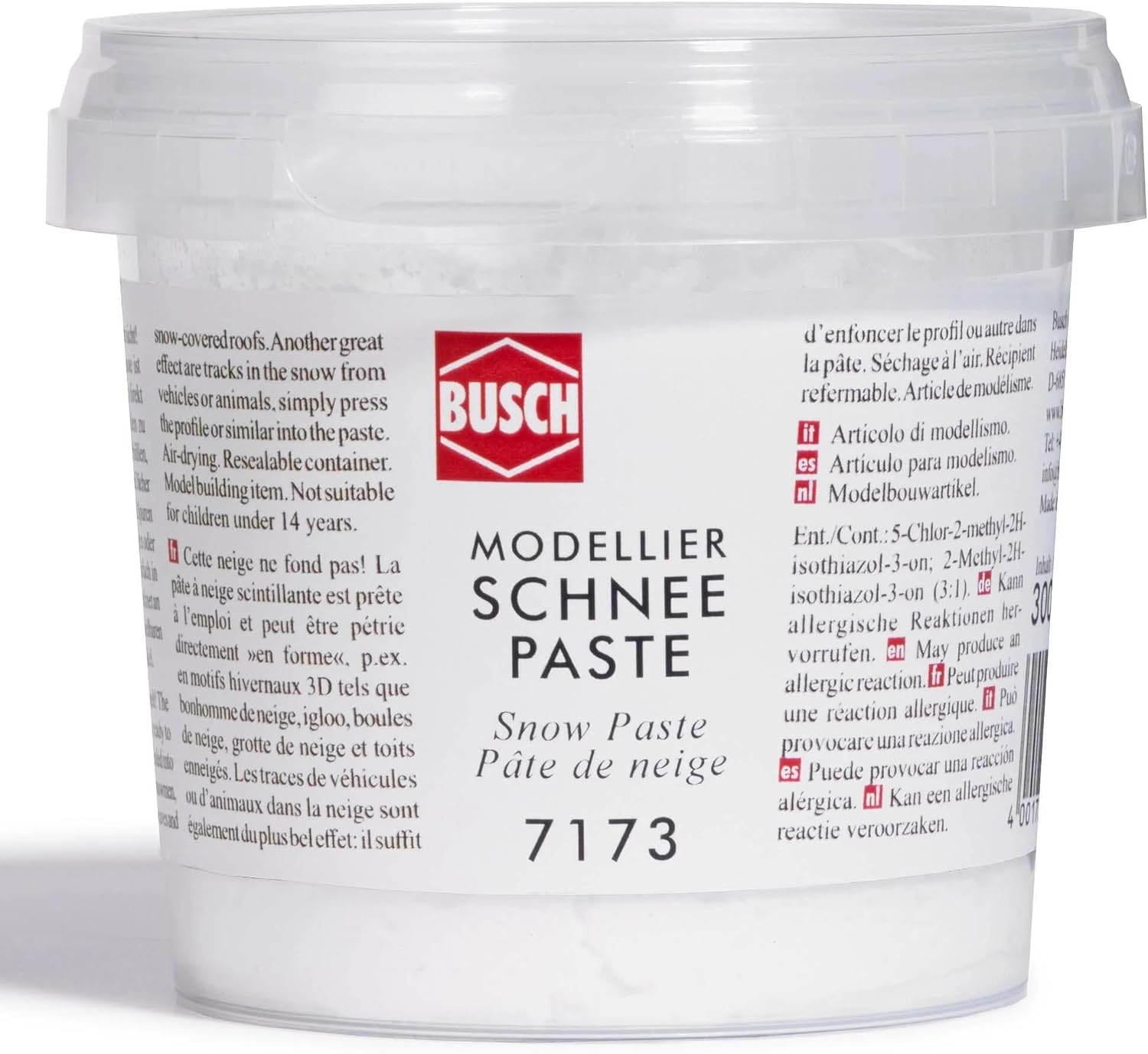Busch 7173 Modelbare Sneeuw Pasta - 300g