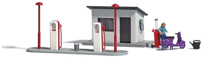 Busch - A-set: Tankstelle H0