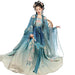 Hanfu Women(S-XL), Chinese Style-Multiple Options, Student Dance Dress -Easy to Match,M,blue-a