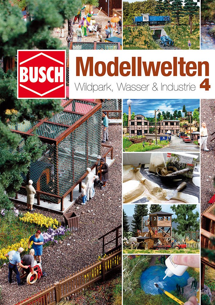 Busch 999814 - Bastelheft Modellwelten 4, Fahrzeug, Mehrfach