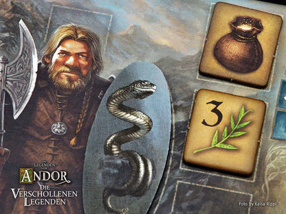 Kosmos Andor - Die verschollenen Legenden: Alte Geister. Erweiterung für das Grundspiel