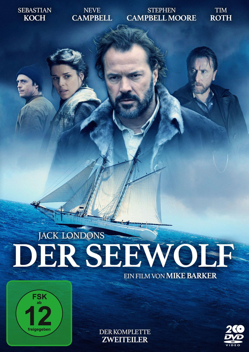KOCH, SEBASTIAN - DER SEEWOLF - DIE NEUESTE VERFILMUNG DES JACK LONDON STOFFES IN 2 TEILEN MIT SEBASTIAN KOCH