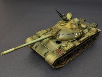 Mini Art 37009 1:35 T-54A m. Interieur-originalgetreue Nachbildung, Modellbau, Plastik Bausatz, Basteln, Hobby, Kleben, Modellbausatz, Zusammenbauen, unlackiert