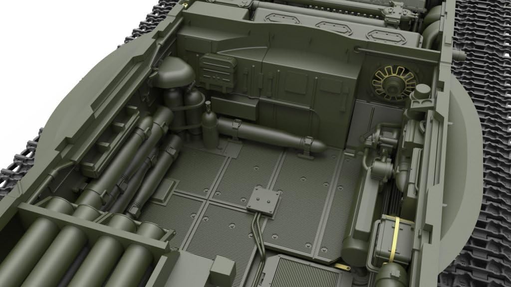 Mini Art 37009 1:35 T-54A m. Interieur-originalgetreue Nachbildung, Modellbau, Plastik Bausatz, Basteln, Hobby, Kleben, Modellbausatz, Zusammenbauen, unlackiert