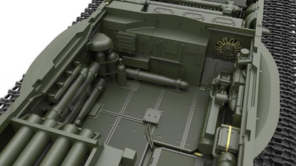 Mini Art 37009 1:35 T-54A m. Interieur-originalgetreue Nachbildung, Modellbau, Plastik Bausatz, Basteln, Hobby, Kleben, Modellbausatz, Zusammenbauen, unlackiert